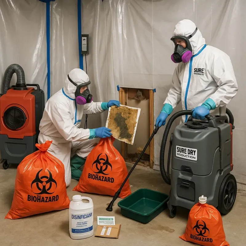 Contaminated Water Handling Protocols process in Manville, NJ