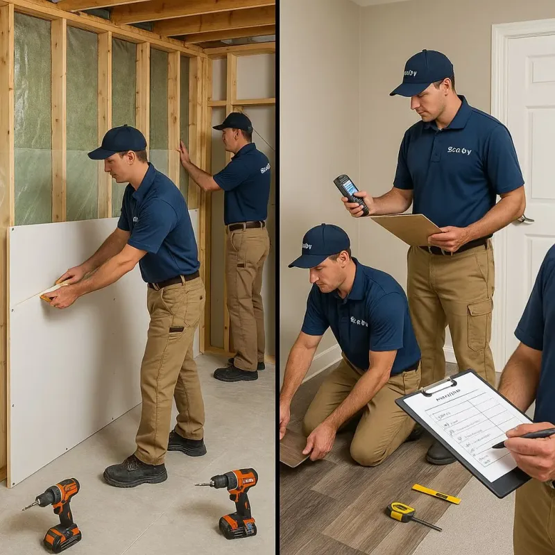 Repairs and Reconstruction process in Manville, NJ