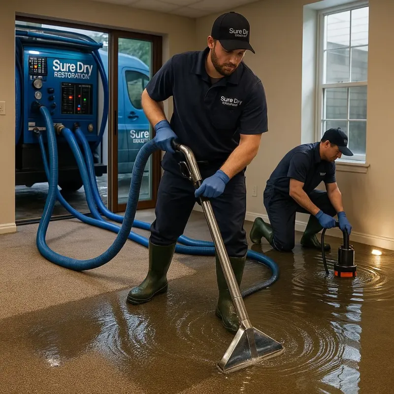 Water Extraction and Removal process in Manville, NJ